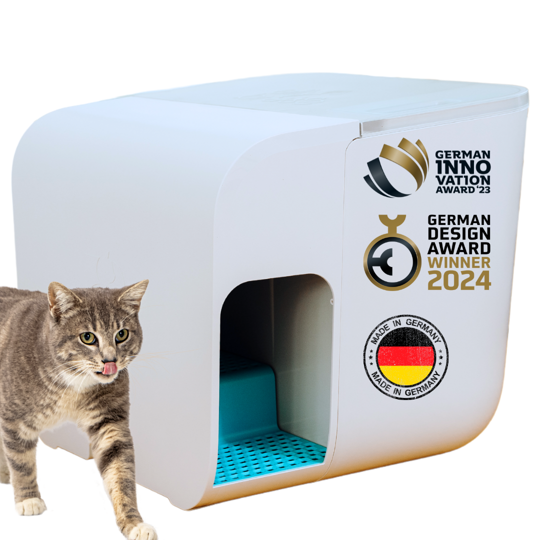 Katzentoilette Cloou White Edition