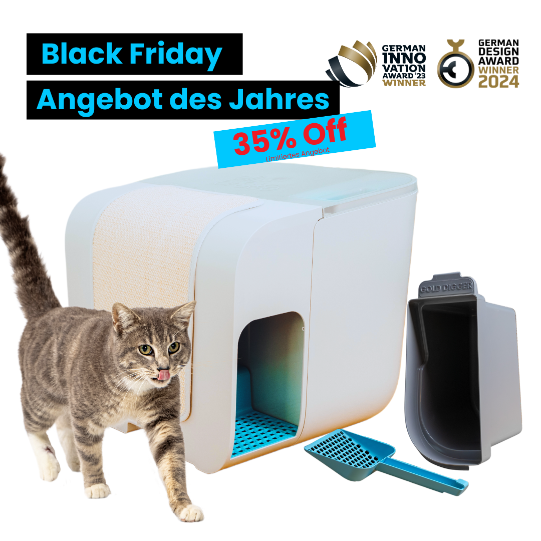 Katzentoilette Cloou White Edition