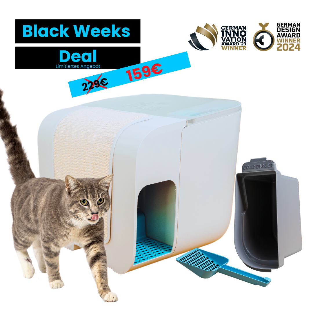 Katzentoilette Cloou White Edition