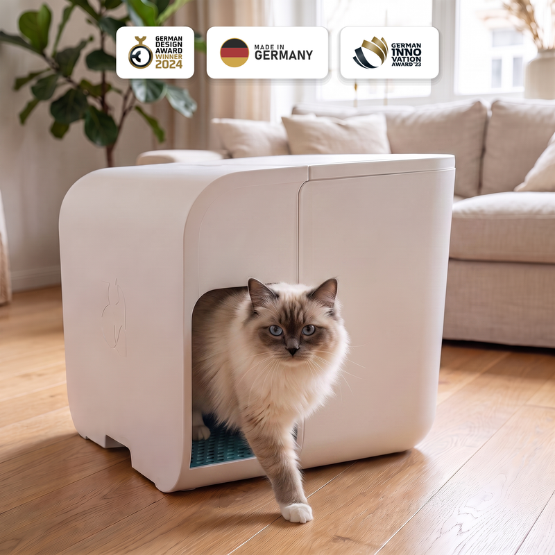 Katzentoilette Cloou® White Edition