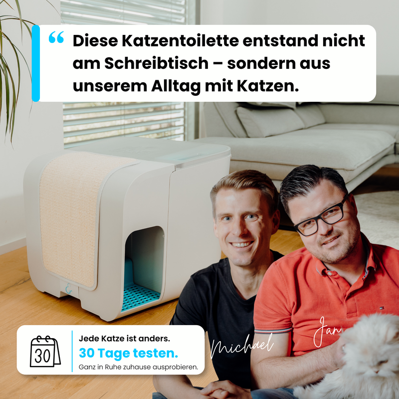 Katzentoilette Cloou® White Edition