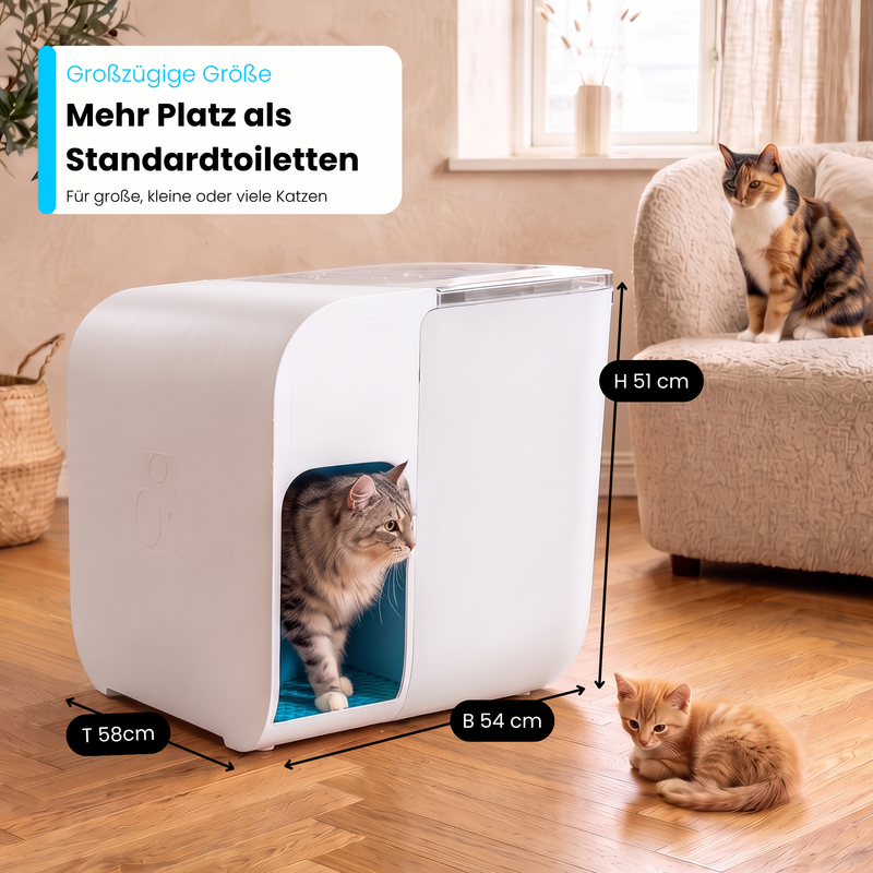 Katzentoilette Cloou® White Edition