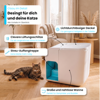 Katzentoilette Cloou® White Edition